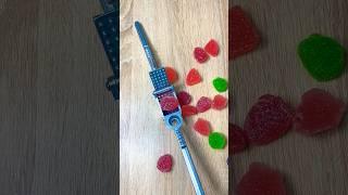 Marmalade candy vs garlic press #satisfying #funny #press s