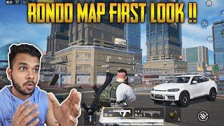 PUBGM/BGMI RONDO MAP FIRST IMPRESSION GAMEPLAY | 8x8 UPCOMING PC MAP FINALLY - RONDO MAP GAMEPLAY 