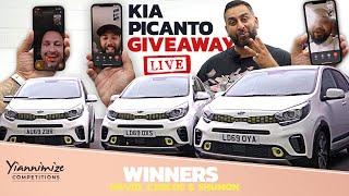 Kia Picanto Y-Club Member WINNERS