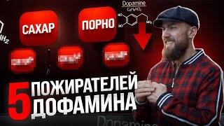 Как вернуть мотивацию и желание жить | ТОП 5 убийц ДОФАМИНА