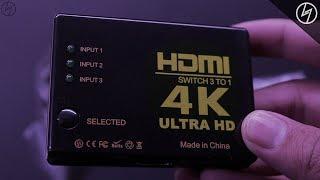 How to connect two HDMI devices to one MONITOR | CreatorShed