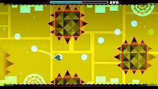 Geometry Dash!! Theory of everything!! на 3 монеты!!!!:):):):):):)