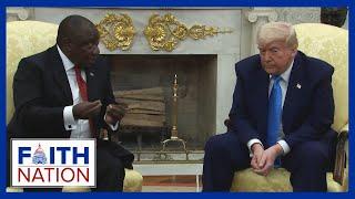 Tensions Explode in the Oval Office | Faith Nation - May 21, 2025