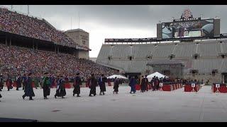 Graduation tragedy: Unidentified person fell from stands, killed at Ohio State