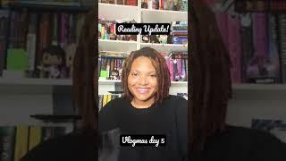 Vlogmas day #5 | Reading Update! #vlogmas2022 #shortsmas #books #blooddebts #shorts #blackbooktuber