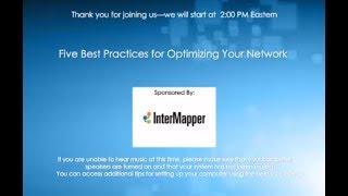 Five Best Practices for Optimizing Your Network