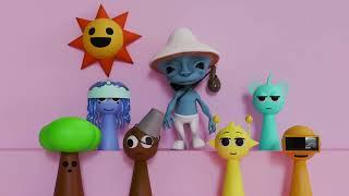 Sprunki : Smurf Cat Sounds on Different Music Instruments #smurfcat