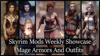 Skyrim Mods Weekly Showcase - Mage Armors and Outfits