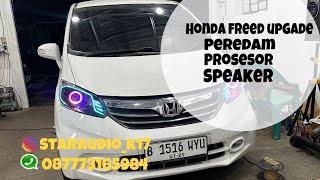 Honda Freed upgrade audio di staraudio !!!