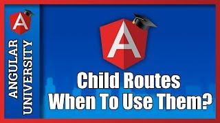  Angular Router Child Routes - How To Setup a Master Detail Route - What Are Componentless Routes?