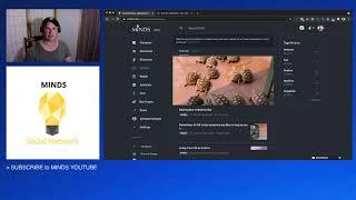 MINDS Social Media Platform 2021 Overview for Beginners! JOIN MINDS Social Network! Great Income!
