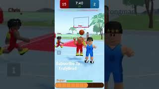 Clearly Fake #roblox #basketball #bs2 #basketballstars #robloxbasketball #trulybrad