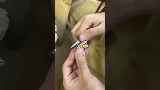 The Process Of Making 18k Gold Bracelet #gold #jewellery #shorts #bracelet