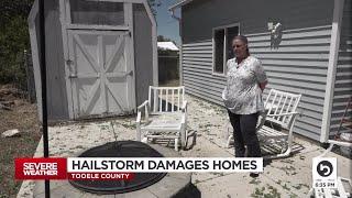 Hailstorm damages homes in Tooele County