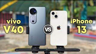 Kamera vivo V40 Beneran Bagus ya⁉️ Coba Kita tes versus iPhone 13