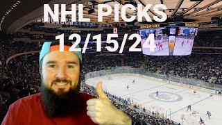 Free NHL Picks Today 12/15/24