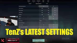 TenZ Valorant Best SETTINGS