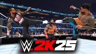 I Played a Samoan Fatal 4-Way Match in WWE 2K25!