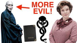 Why does EVERYONE think Umbridge is MORE EVIL than Voldemort?