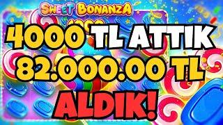  SWEET BONANZA 1000  KASAYI 30'A KATLADIM! | 82.000 TL UZANAN DEV VURGUN! | REKOR KAZANÇ BİG WİN!