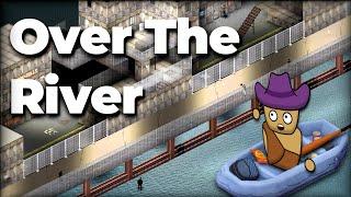 Can I Survive 30 Days OVER THE RIVER In Project Zomboid?