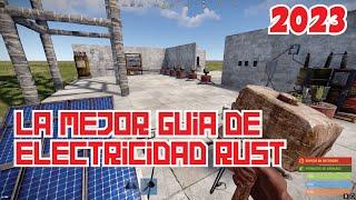 EL MEJOR Tutorial de ELECTRICIDAD DE RUST en 5 MINUTOS  | JuliGamer