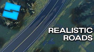 #robloxstudio #roblox  How To Make Realistic Roads | Roblox Studio