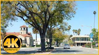 Driving Tour around Riverside City College [4K]