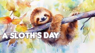 short stories for kids || bedtime stories || A Sloth's Day