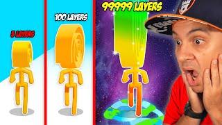 I Grew a 9,999,999 LAYERED HEAD In Layer Man!