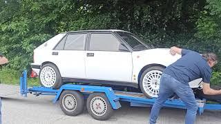 Lancia Delta Integrale 16V Gr A first time test