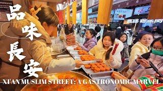 Muslim Street in Xi'An City -  the food paradise that captivates gourmets