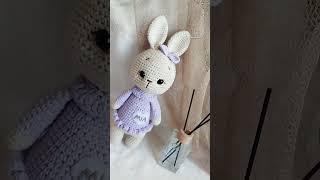 Новая зайка Мия🩷 #lmkhandmade #shortsyoutube #amigurumi #shorts