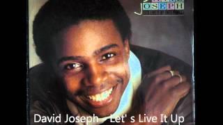 David Joseph - Let's Live It Up Original 12 inch Version 1983