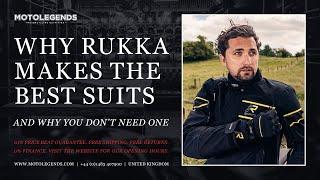 Why the best motorcycle suit is a Rukka. And why you don't need one