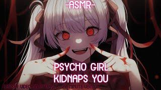 [ASMR] [ROLEPLAY] psycho girl kidnaps you (binaural/F4A)