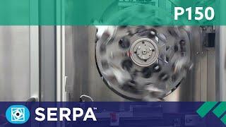 P150 Intermittent cartoner running multiple pouches - Serpa Packaging Solutions