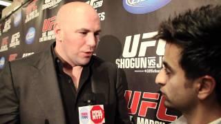 UFC 128 -  Post Fight Interview Dana White