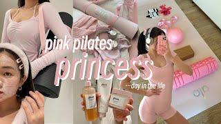  PINK PILATES PRINCESS  day in the life | self care, shopping, pilates & wellness