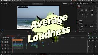 How to check for average loudness in DaVinci Resolve | Quick Tip | Edit Faster