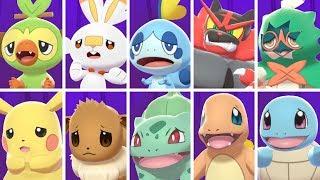 Pokémon Sword & Shield - All Starters Curry Reactions