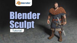 Blender Sculpt Character Tutorial (Viking)