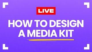 How to Design a Media Kit // !streamsight