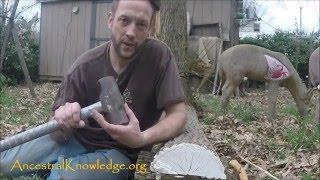 Traditional Bow Building - Part II - Splitting Down Staves - Ancestral Knowledge