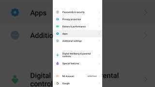 How to hide apps in MI phone Short#