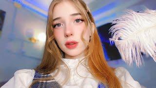 АСМР *ШЕПОТ НА УШКО* и секретик,липкий звук  ASMR whisper girl