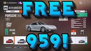 Forza Horizon 3: How To Complete a Championship - FREE PORSCHE 959! - (Forzathon)