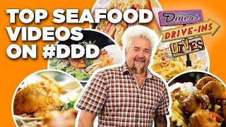 Top 20 Wildest #DDD Seafood Videos with Guy Fieri | Diners, Drive-Ins and Dives | Food Network