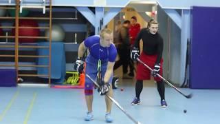 Хоккей. Тренировка рук. Hockey off-ice training.