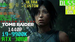 Shadow of the Tomb Raider (DXR/DLSS): RTX 3080 & i9-9900K | 1440P